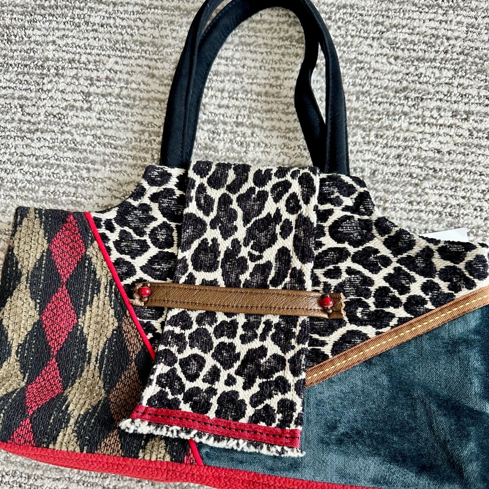 Poluschka fabric purse NWT